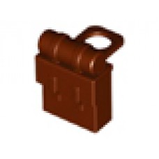 Part 2524 Reddish Brown Minifig, Backpack Non-Opening 